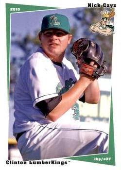 2010 Grandstand Clinton LumberKings Update 2 #NNO Nick Czyz Front