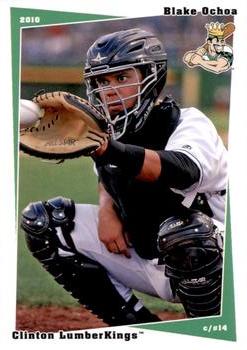 2010 Grandstand Clinton LumberKings Update 2 #NNO Blake Ochoa Front