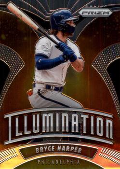 2020 Panini Prizm - Illumination #I-5 Bryce Harper Front