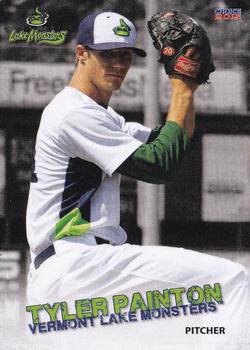 2015 Choice Vermont Lake Monsters #29 Tyler Painton Front