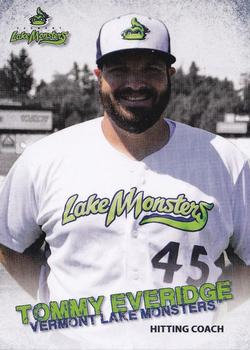 2015 Choice Vermont Lake Monsters #37 Tommy Everidge Front