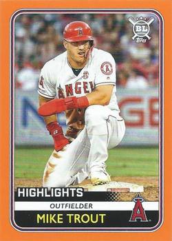 2020 Topps Big League - Orange #293 Mike Trout Front