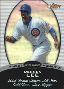 2008 Finest - Finest Moments #FM-DL Derrek Lee Front