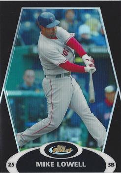2008 Finest - Refractors Black #14 Mike Lowell Front