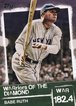 2020 Topps - WARriors of the Diamond #WOD-1 Babe Ruth Front