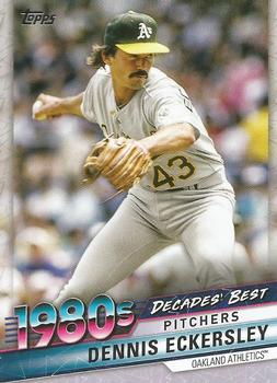 2020 Topps - Decades' Best (Series Two) #DB-70 Dennis Eckersley Front