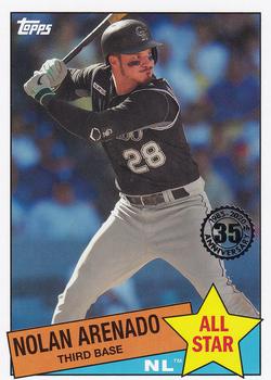 2020 Topps - 1985 Topps Baseball 35th Anniversary All-Stars #85AS-42 Nolan Arenado Front