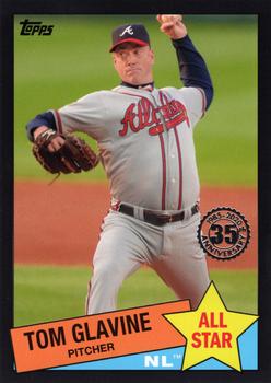 2020 Topps - 1985 Topps Baseball 35th Anniversary All-Stars Black #85AS-15 Tom Glavine Front