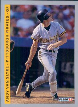 1993 Fleer #122 Andy Van Slyke Front