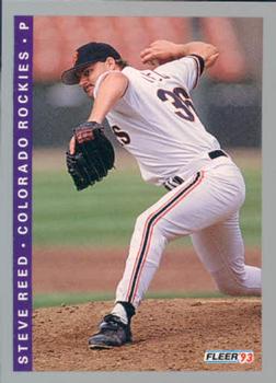 1993 Fleer #414 Steve Reed Front