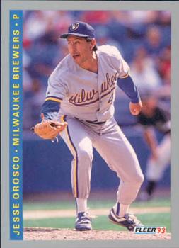 1993 Fleer #632 Jesse Orosco Front