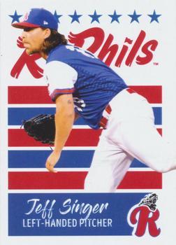 2019 Choice Reading Fightin Phils #21 Jeff Singer Front