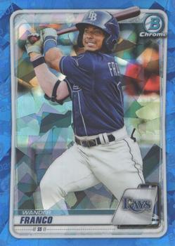 2020 Bowman Sapphire #BCP-1 Wander Franco Front