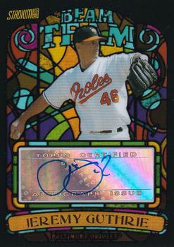 2008 Stadium Club - Beam Team Autographs #BTA-JGU Jeremy Guthrie Front