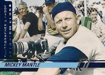 2008 Stadium Club - Photographer's Proof Blue #92 Mickey Mantle Front