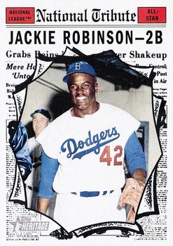 2011 Topps Heritage - National Convention VIP All-Star #592 Jackie Robinson Front