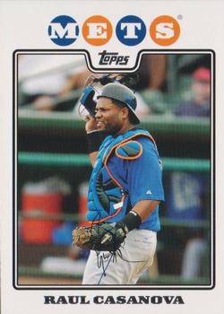 2008 Topps - New York Mets #1 Raul Casanova Front