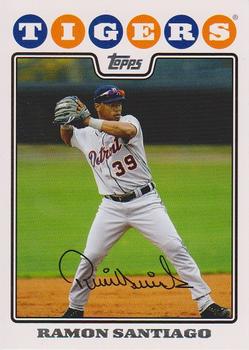 2008 Topps - Detroit Tigers #2 Ramon Santiago Front