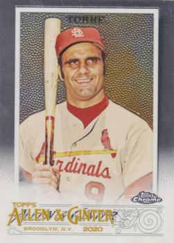 2020 Topps Allen & Ginter Chrome #140 Joe Torre Front