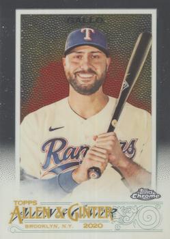 2020 Topps Allen & Ginter Chrome #261 Joey Gallo Front