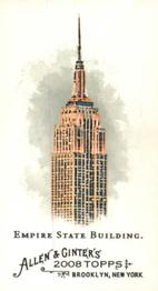 2008 Topps Allen & Ginter - Mini #29 Empire State Building Front