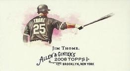 2008 Topps Allen & Ginter - Mini #76 Jim Thome Front