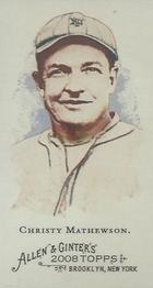 2008 Topps Allen & Ginter - Mini #383 Christy Mathewson Front