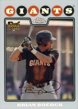 2008 Topps Chrome - Refractors #205 Brian Bocock Front