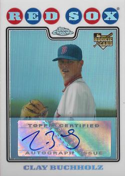 2008 Topps Chrome - Refractors #229 Clay Buchholz Front