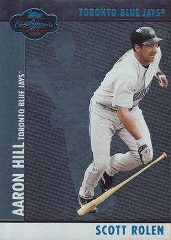 2008 Topps Co-Signers - Silver Blue #049 Scott Rolen / Aaron Hill Front