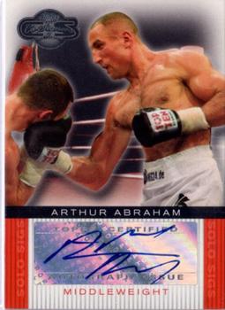 2008 Topps Co-Signers - Solo Sigs #SS-AA Arthur Abraham Front