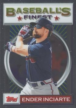 2020 Topps Finest Flashbacks #51 Ender Inciarte Front