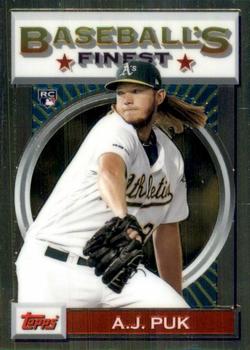 2020 Topps Finest Flashbacks #146 A.J. Puk Front