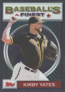 2020 Topps Finest Flashbacks #183 Kirby Yates Front