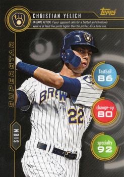 2020 Topps Attax #NNO Christian Yelich Front