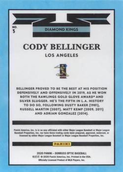 2020 Donruss Optic - Red Wave #3 Cody Bellinger Back