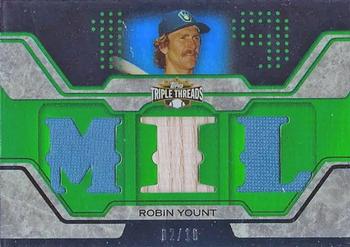 2008 Topps Triple Threads - Relics Emerald #TTR-217 Robin Yount Front