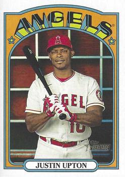 2021 Topps Heritage #195 Justin Upton Front