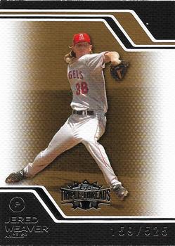 2008 Topps Triple Threads - Sepia #14 Jered Weaver Front