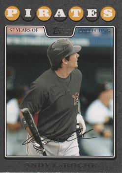 2008 Topps Updates & Highlights - Black #UH198 Andy LaRoche Front