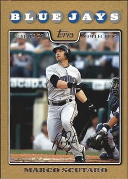 2008 Topps Updates & Highlights - Gold #UH31 Marco Scutaro Front