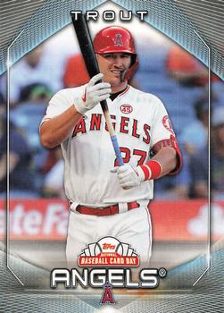 2020 Topps National Baseball Card Day - Incentive Cards #NTCDG-2 Mike Trout Front