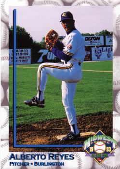 1993 Midwest League All-Stars #NNO Alberto Reyes Front