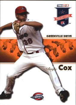 2008 TriStar PROjections - Orange #25 Bryce Cox Front