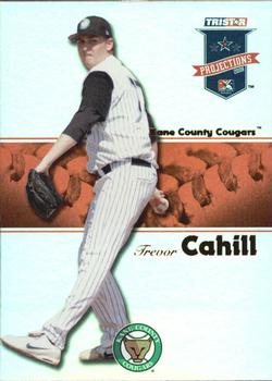 2008 TriStar PROjections - Reflectives #392 Trevor Cahill Front