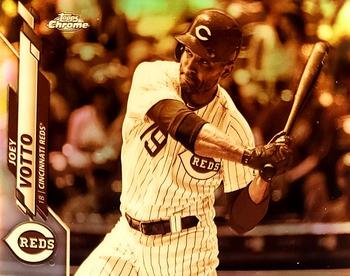 2020 Topps Chrome - Sepia Refractor #9 Joey Votto Front