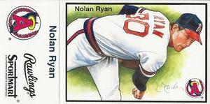 1992 Sportmart Rawlings Nolan Ryan Pin SGA #NNO Nolan Ryan Front
