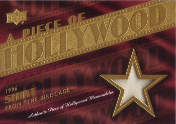 2008 Upper Deck A Piece of History - A Piece of Hollywood Memorablia #HM-25 Birdcage Shirt Front