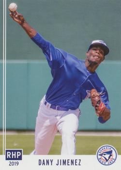 2019 Grandstand Dunedin Blue Jays #NNO Dany Jimenez Front