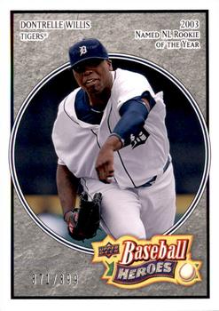 2008 Upper Deck Baseball Heroes - Charcoal #61 Dontrelle Willis Front